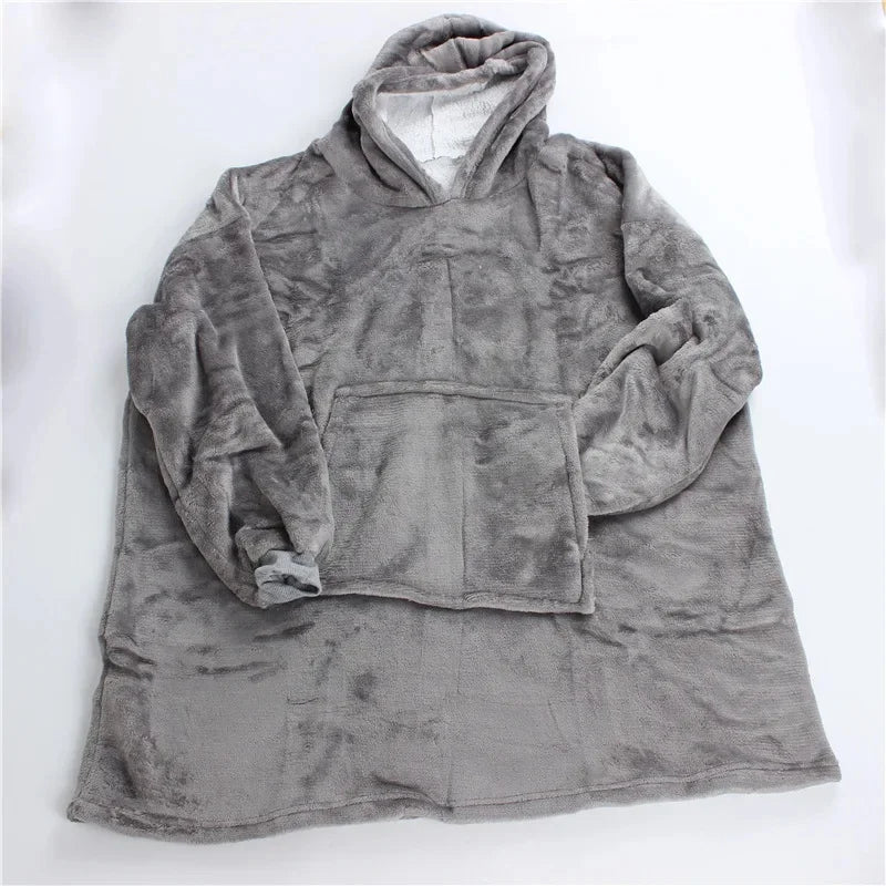 Ciepły Fleecej Kapuzenowy Szlafrok™