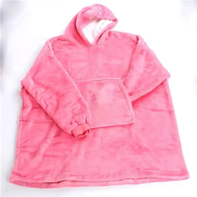 Ciepły Fleecej Kapuzenowy Szlafrok™