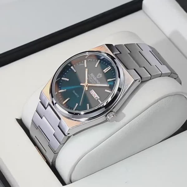 Zenda Quartz Watch Silver Blue™